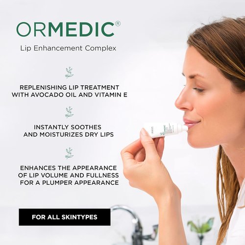 IMAGE Skincare | Ormedic pH Balancing Lip Enhancement Complex - Deep Hydration with Avocado Oil & Vitamin E | Clear & Sheer Pink, Set of 2