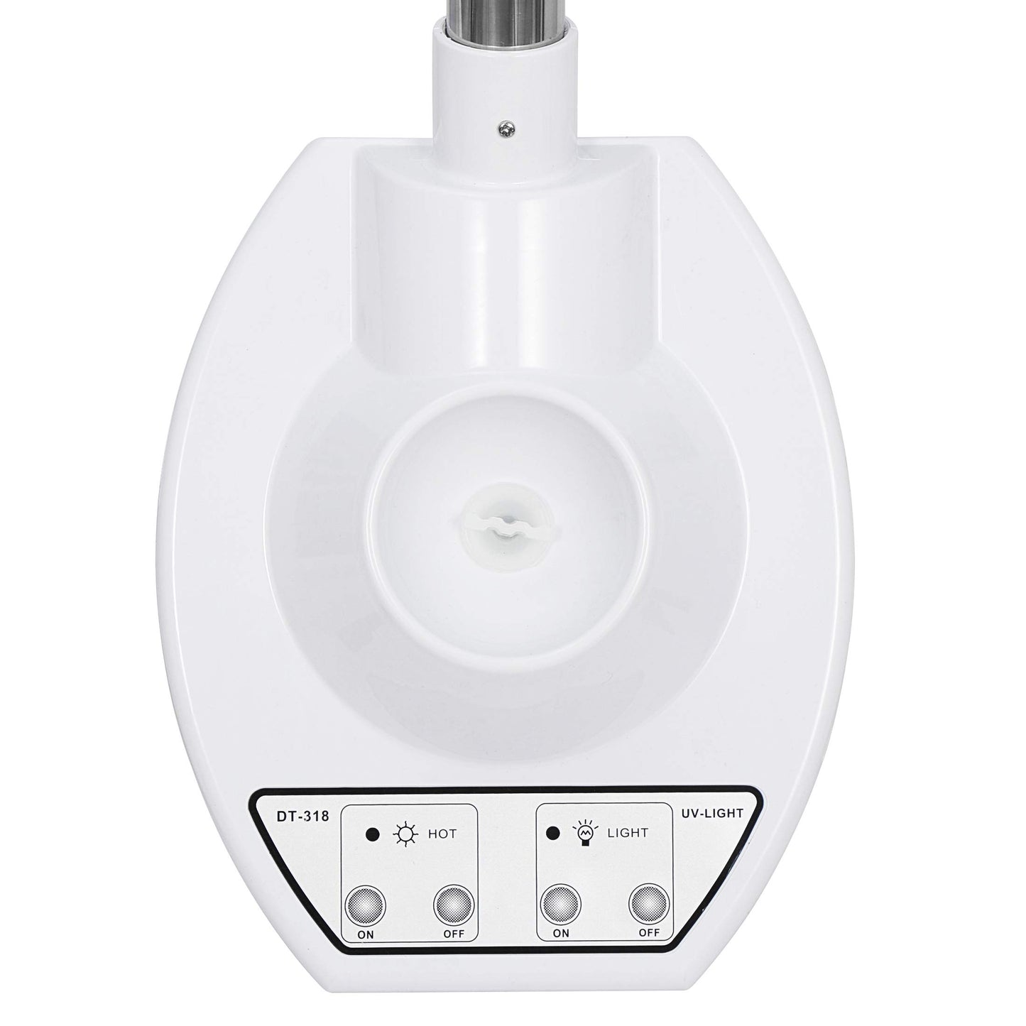 HomGarden Pro 2 in 1 Facial Steamer 5X LED Floor Magnifying Lamp UV Ozone Mist Face Steamer Salon Spa Beauty Skin Care Equipment