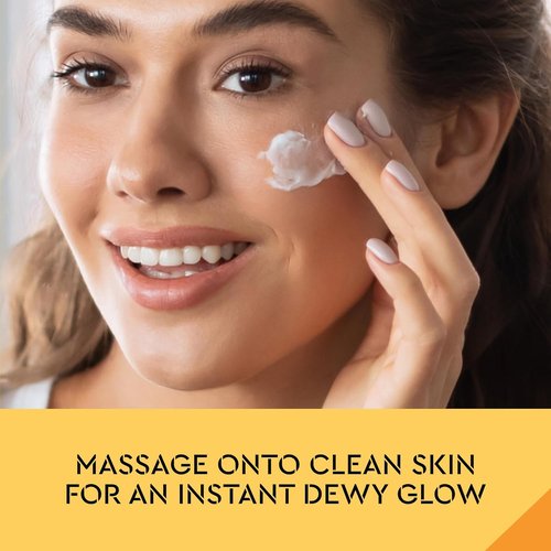 Bliss Glow Rush Vitamin C Luminous Daily Moisturizer - Brightening & Hydrating Formula with Vitamin E, Squalane & Shea Butter