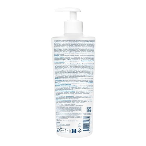 Bioderma Atoderm Intensive Gel-Cream - Soothing Body Moisturizer for Dry Skin | 24-Hour Hydration, 16.9 Fl Oz