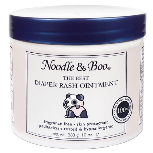 Noodle & Boo Diaper Rash Ointment - Multi-Purpose Zinc Oxide Cream for Prevention & Relief | Fragrance-Free