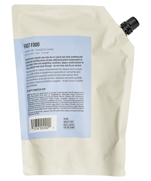 AG Care Leave-On Conditioner - Fast Food Formula for Nourished Hair | 33.8 Fl Oz