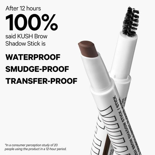 Milk Makeup KUSH Brow Shadow Stick - Define, Shape & Fill for Fuller Brows | Waterproof, 12-Hour Wear