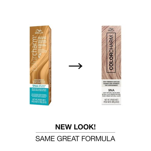 COLORCHARM Demi Permanent Hair Color - Glossy Finish to Refresh & Tone - 2 Fl Oz