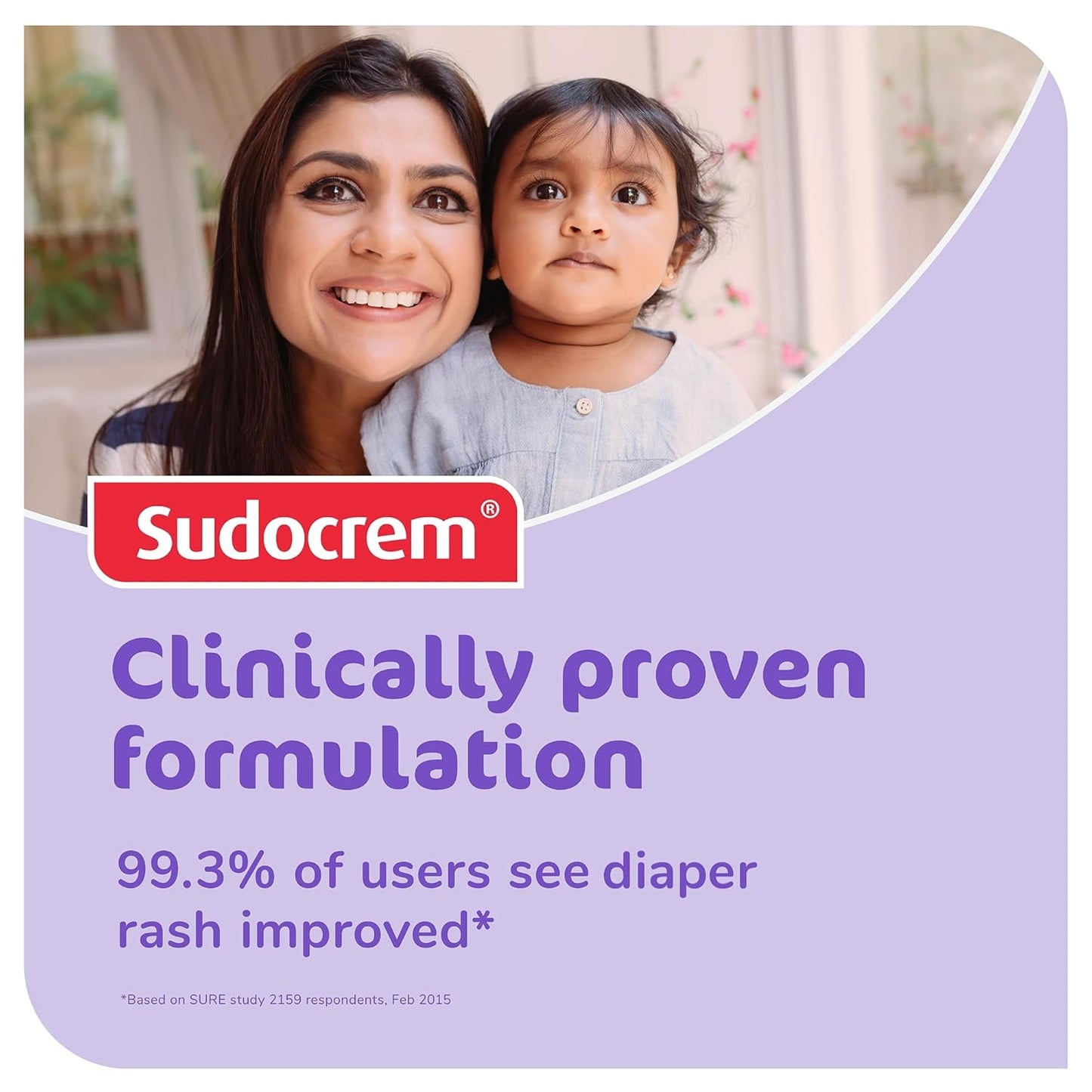 Sudocrem Diaper Rash Cream - Triple Action Soothing & Protective Paste with 15.29% Zinc Oxide | 14oz (400g)