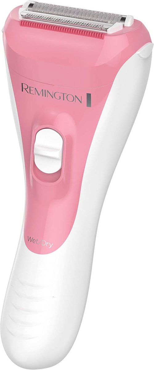 Remington WDF4821US Electric Shaver - Smooth & Silky 3-Blade Cordless Foil Shaver & Bikini Trimmer | Pink