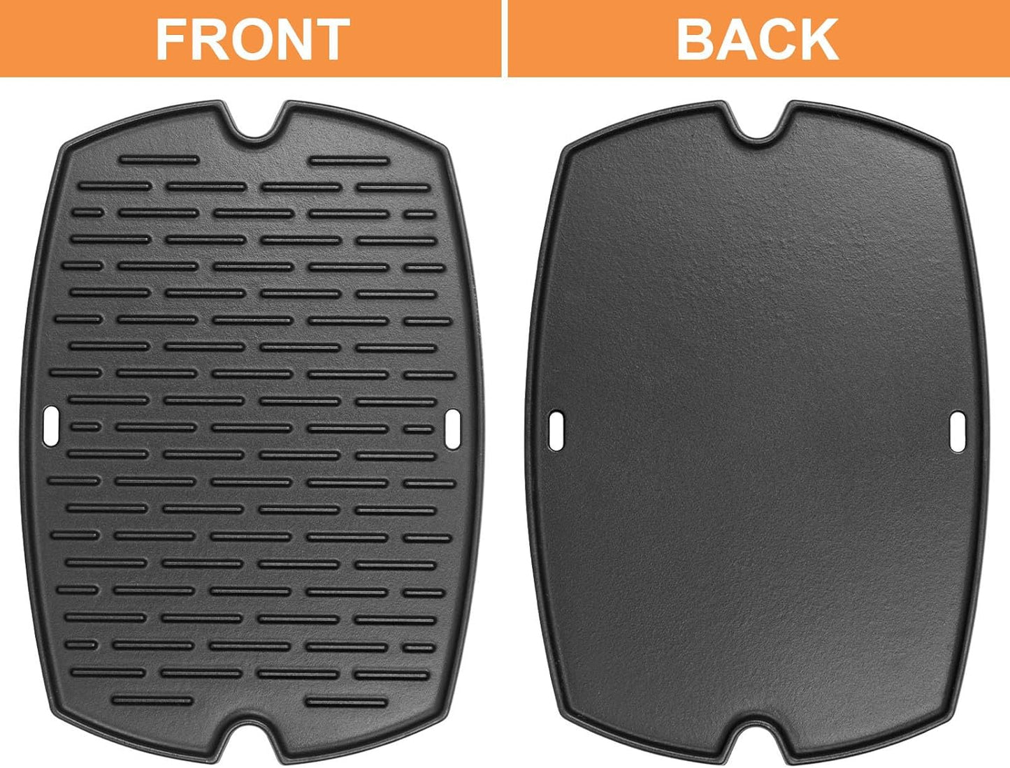 Weber Replacement Parts - Griddle & Burner Tube Set for Q1200, Q1000, Q100 | Compatible with Baby Q Models