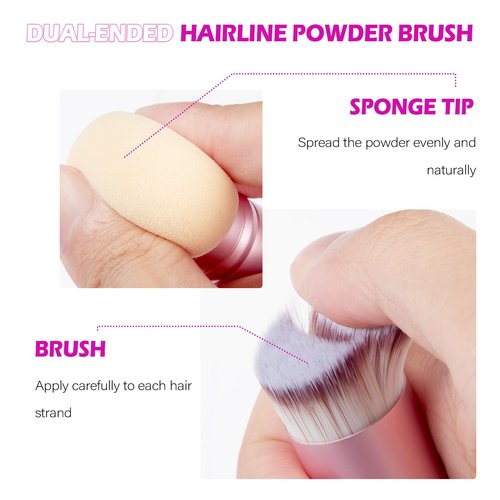 Acomler Root Touch Up Hair Color, Hairline Powder for Women Men, Root Touch Up, Gray Hair Cover Up Thinning, Root Cover Up Instantly, Root Touch Up Powder Includes Makeup Brush (Light Blonde, 0.42oz)