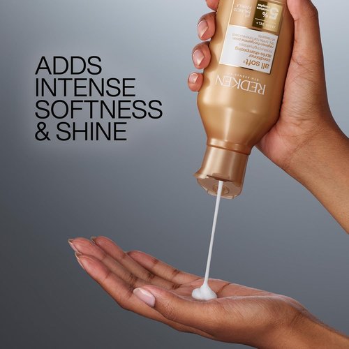 Redken All Soft Conditioner - Hydrating Formula for Dry, Brittle Hair | Softens, Smooths & Adds Shine