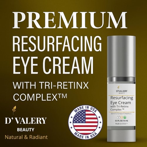 Regine Switzerland Anti-Aging Eye Cream - Tri-RetinX Complex for Hydration & Firmness - 0.5 oz