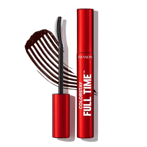 Revlon ColorStay Mascara - Volumizing, 24-Hour Wear, Smudge-Proof, Flake-Free | 402 Black Brown