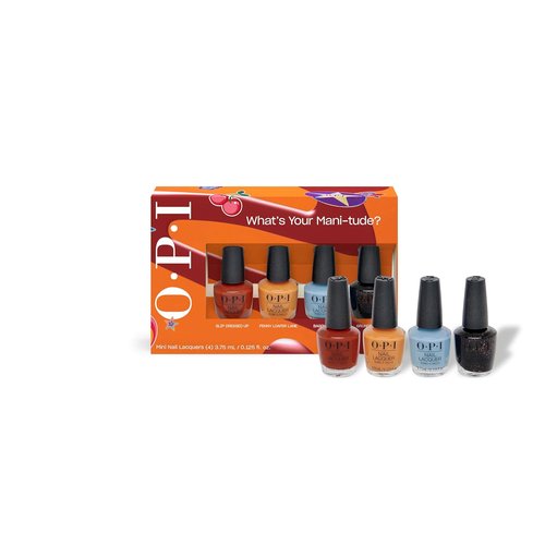 OPI Nail Lacquer Gift Sets - Chip Resistant Creme & Shimmer Nail Polish | Mini Packs for All Seasons