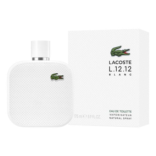 Lacoste L.12.12 Blanc - Classic White Men's Fragrance | Fresh Citrus & Floral Notes