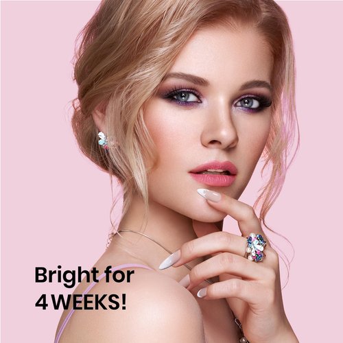 Beetles Pink Gel Polish - Barely Pink 15ML/0.51Fl Oz, Light Pink Gel Nail Polish, Soak Off UV LED Lamp Nail Art, Long-Lasting Manicure Salon DIY Home Easter Spring Nails