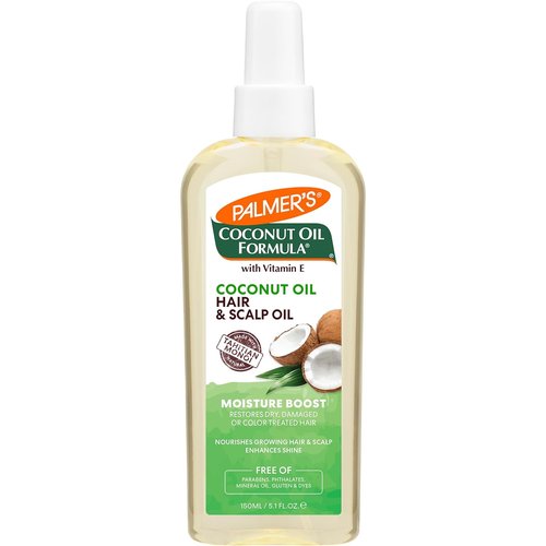 Palmer's Coconut Oil Hair and Scalp Oil Spray - Restorative Hydration & Shine, 5.1 Oz