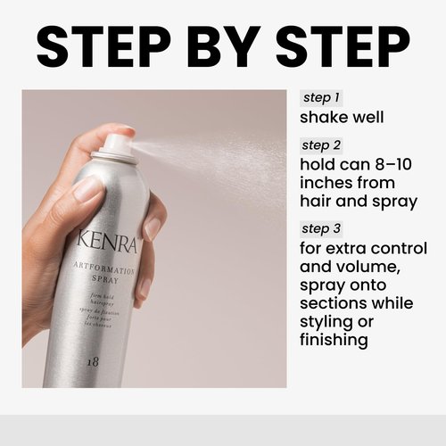 Kenra Professional Artformation Spray 18 50% | Firm Hold Hairspray | Volume & Styling Control | Fast-dying Formula| All Hair Types | 10 oz
