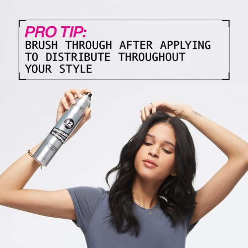 Redken Brushable Hairspray 12 - Flexible Medium Hold For All Hair Types | Frizz & Humidity Protection