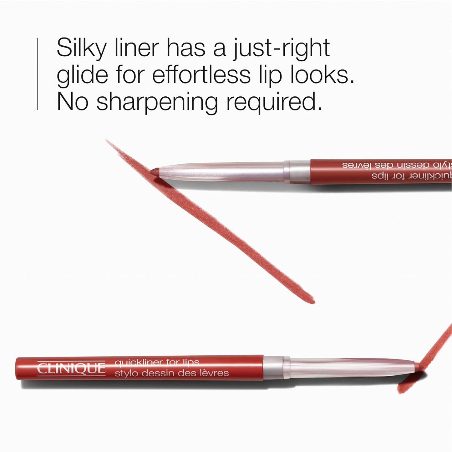 Clinique Quickliner Lip Liner - Long Lasting, Non-Drying Formula | 19 Shades Available, Including Black Honey & Pink