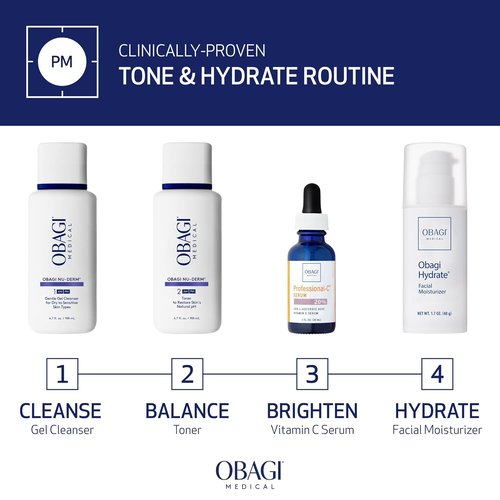 Obagi Nu-Derm Face Toner - Revitalize & Balance Skin | 6.7 Fl Oz Hydrating Formula
