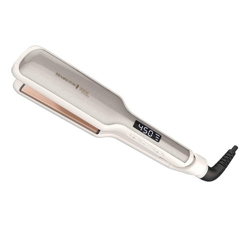 Remington Shine Therapy Hair Straightener - 2 Inch Ceramic Flat Iron with Argan Oil & Keratin for Smooth, Shiny Hair
