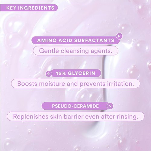 Experiment Plasma Wash Gel Cleanser - Hydrating & Barrier Restoring Face Wash with Glycerin & Jojoba Oil, 5.0 FL OZ | Gentle for All Skin Types