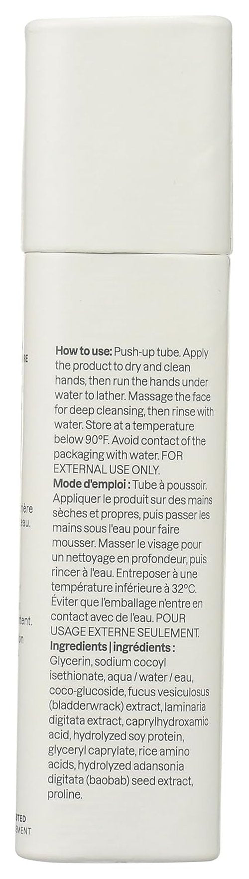 Oceanly Face Cleanser Stick - Phyto Cleanse for Radiant Skin | 1 Ounce
