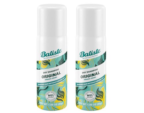 Batiste Dry Shampoo - Original Formula for Fresh Hair | Travel Size 1.06 oz (Pack of 2)