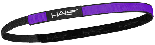 Halo Hairband Headband Sweatband Purple 0.5 inch wide