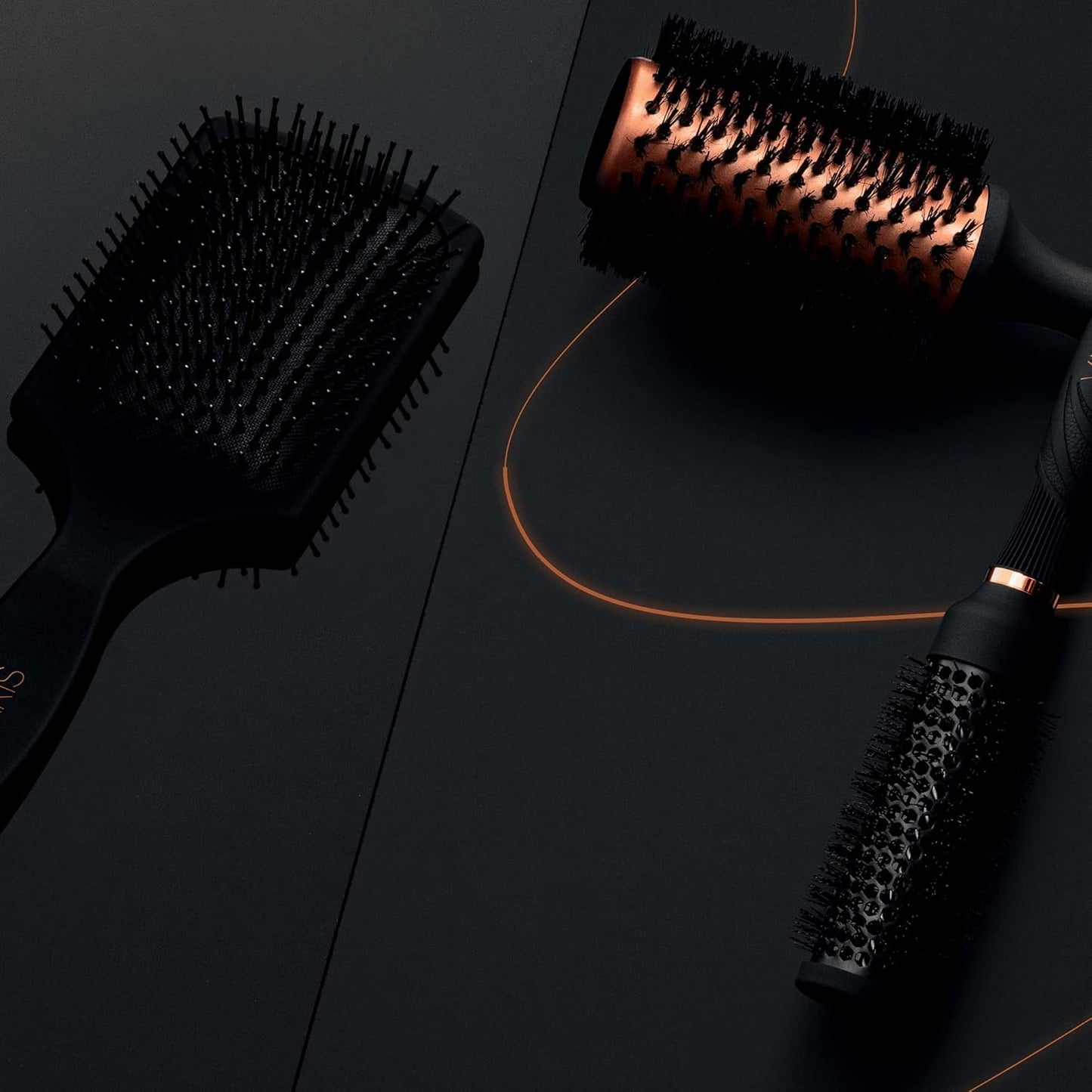 VARIS Paddle Brush - Professional Detangling Tool for Smooth, Frizz-Free Hair | Ideal for All Hair Types