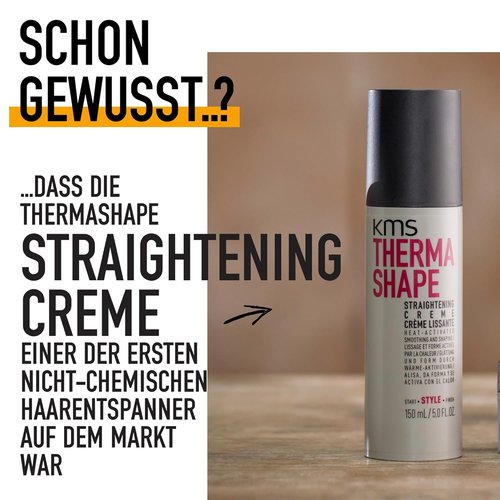 KMS Thermashape Straightening Blow Dry Crème - 5 Oz | Smooth, Frizz-Free Styling