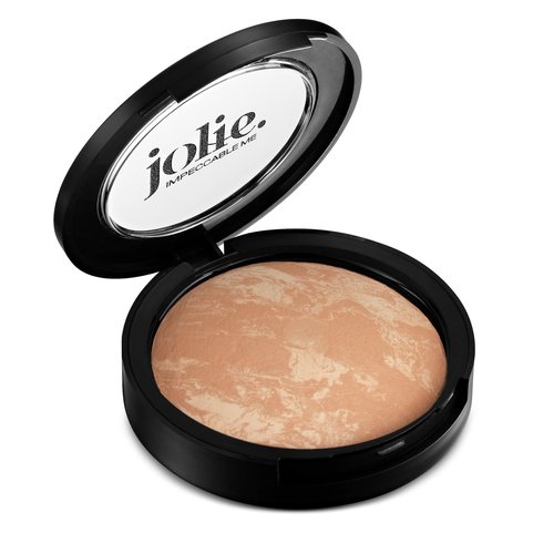 Jolie Baked Mineral Colour Tones Foundation - Ultra Beathable & Blendable Skin Perfecting Foundation (Mega Beige)
