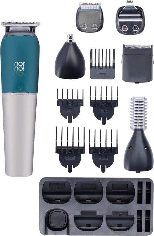 no!no! Men's Multi Groomer - All-in-One Electric Hair Trimmer & Shaver for Face and Body | Rechargeable