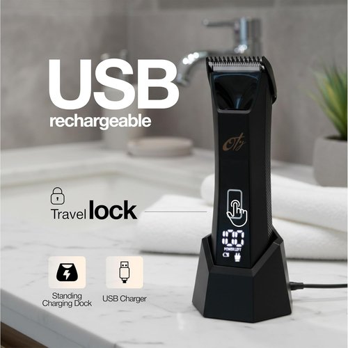 OTY Kit Head Shaver & Body Trimmer - Waterproof 8-in-1 Grooming Kit for Men | Cordless Design