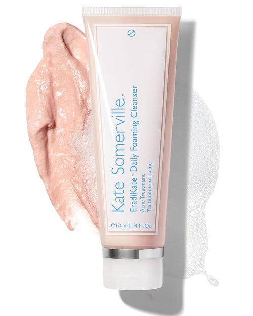Kate Somerville EradiKate Acne Treatment Cleanser - 3% Sulfur Daily Foaming Face Wash, 4 Fl Oz
