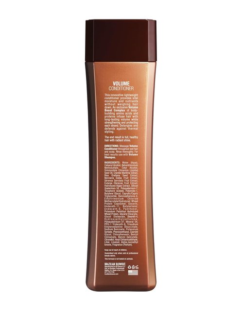 Brazilian Blowout Volume Conditioner - Boosts Body & Shine | 12 Fl Oz