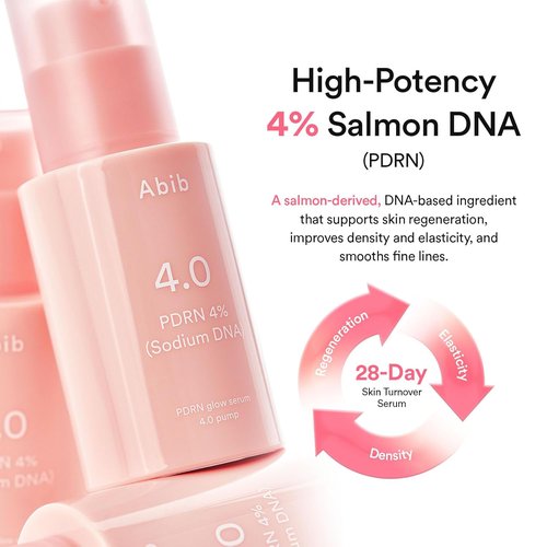 Abib PDRN Glow Serum - 4% Salmon DNA for Skin Revitalization & Elasticity | 1.01 fl oz