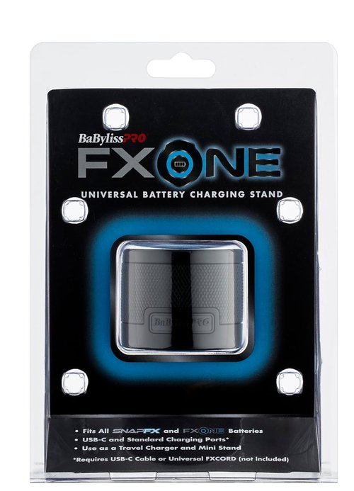 BaBylissPRO FXONE Universal Battery Charging Stand - Efficient Charging Solution for All Your Grooming Needs