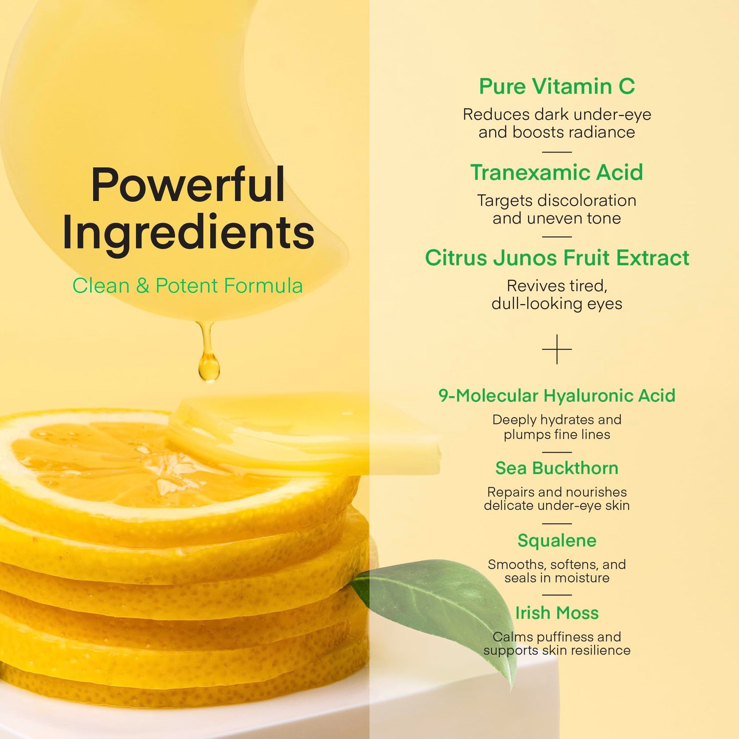 Terez & Honor Under Eye Patches for Dark Circles - 60 Korean Hydrogel Masks for Puffiness, Bags, Wrinkle with Caffeine, Hyaluronic Acid, Niacinamide - Undereye Hydrating & Cooling, Vegan, No Fragrance