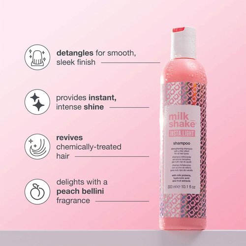Milk_Shake Insta.Light Shampoo - Strengthening Formula for Enhanced Shine and Volume