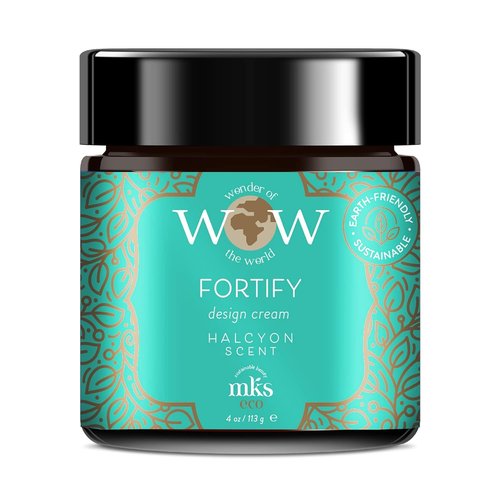 MKS Eco WOW Fortify Design Cream - Halcyon Scent, 4 Oz | Vegan, Cruelty-Free, No Silicones or Parabens
