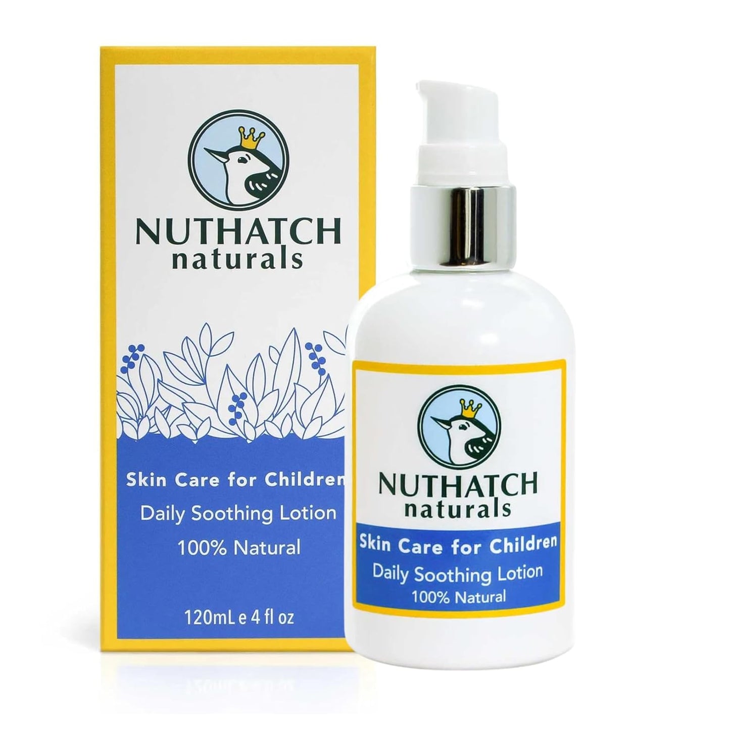 Skiennix Kids Lotion - Natural Daily Moisturizer - Plant-Based & Non-Toxic - Gentle, Hypoallergenic, Fragrance-Free