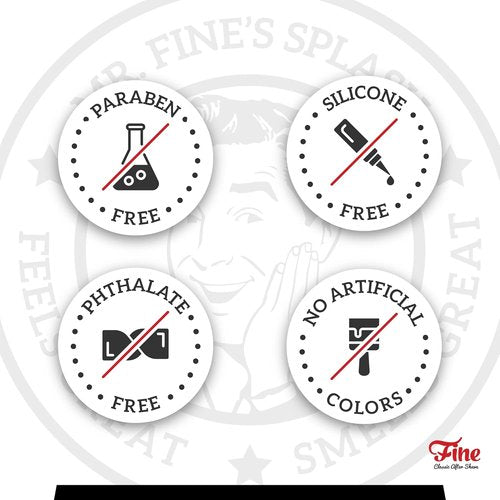 Mr. Fine Men's Aftershave - American Blend Fragrance | Soothing Post-Shave Balm, 100ml