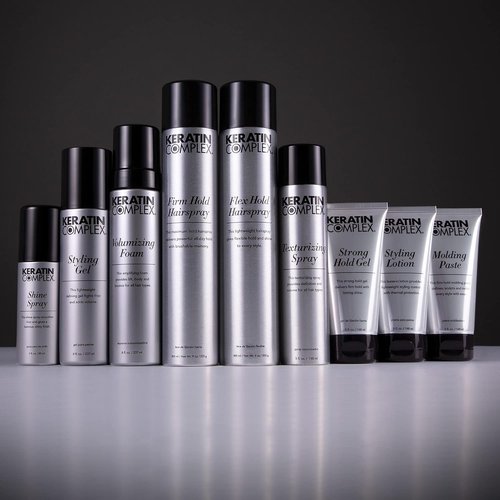 Keratin Complex Flex Hold Hairspray - Long-Lasting Hold & Shine | 9 oz. Size