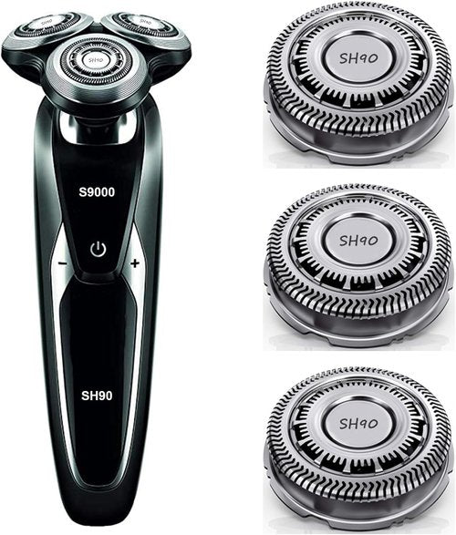 Philips Norelco SH90 Replacement Heads - Precision Shaving for Series 9000 & 8950