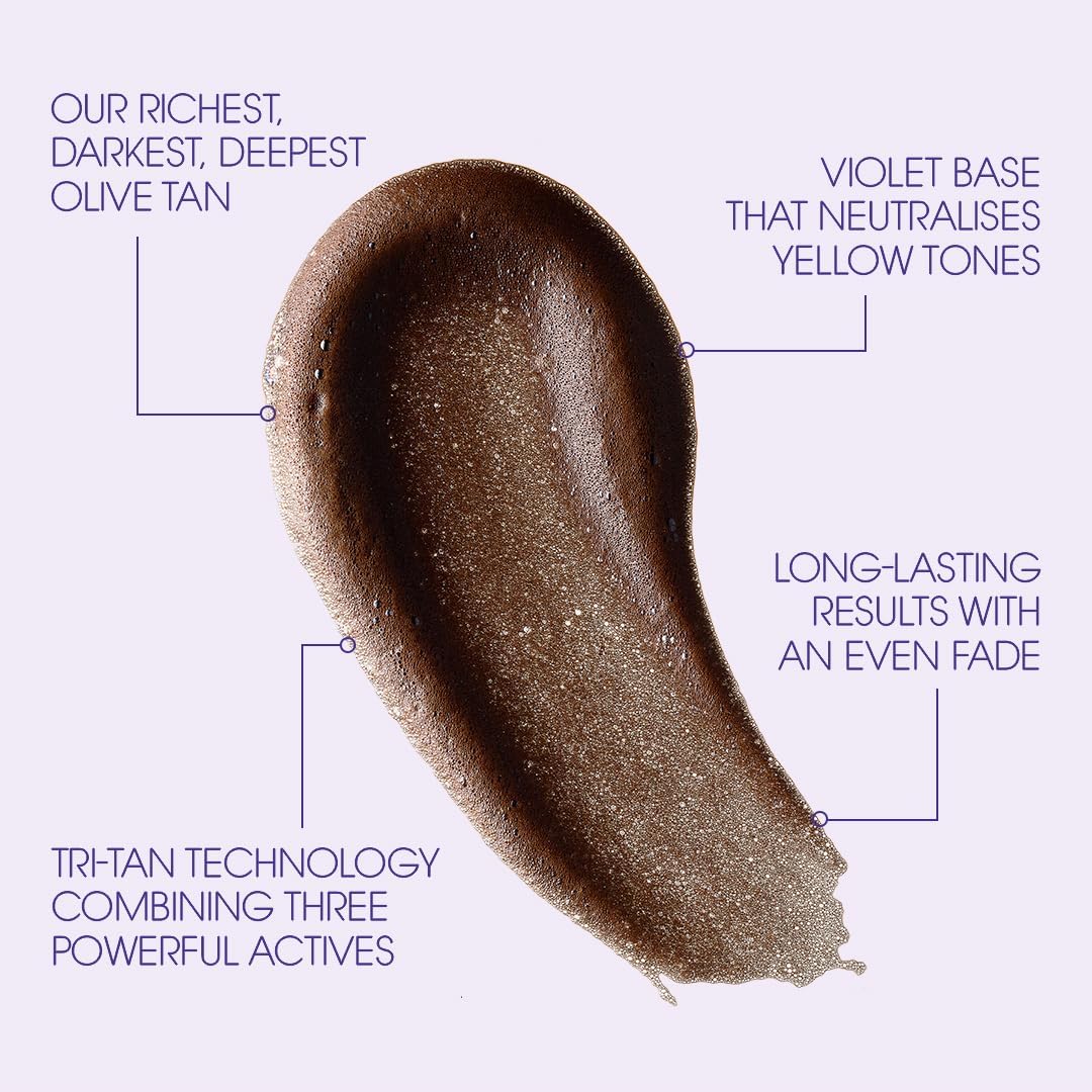 St. Tropez Supreme Mousse - Hydrating Olive Tan Formula with Applicator Mitt | 6.7 Fl Oz | Vegan & Cruelty-Free