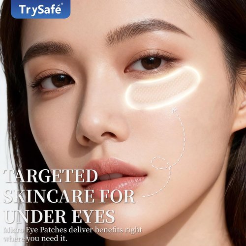 PDRN & Calcium Micro Eye Patches by Regine Switzerland - Reduce Puffiness, Dark Circles & Wrinkles | Infused with Hyaluronic Acid, Kojic Acid & Peptides