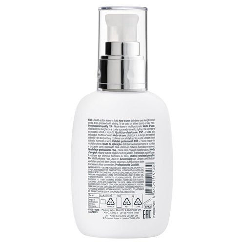 ALFAPARF MILANO Semi Di Lino Diamond Leave-In Fluid - All-in-One Thermal Protection & Detangling - 4.23 fl. oz.