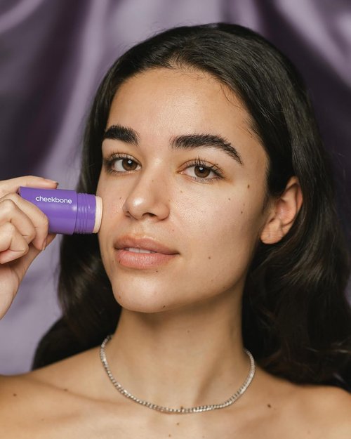 Cheekbone Starlight Illuminating Primer Stick - Lightweight Glow Face Primer | Vegan & Cruelty-Free, 1.05 oz