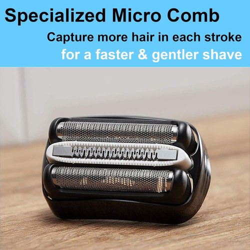 Braun Series 3 Replacement Shaver Head - 21B Compatible with 300s, 310s, 3010BT | 1 Pack