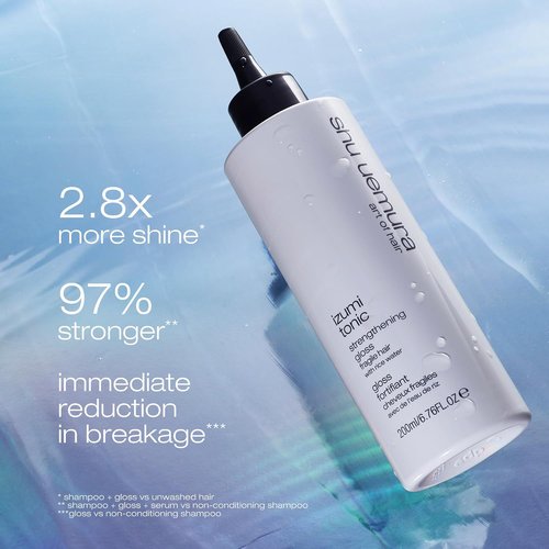 Izumi Tonic Strengthening Gloss - Nourishing Shine & Reduced Breakage with Japanese Rice Water